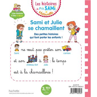 Les histoires de P'tit Sami Maternelle (3-5 ans) : Sami et Julie se chamaillent