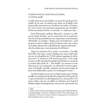 Vivre dans les nouveaux mondes virtuels