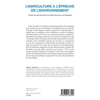 L'agriculture à l'épreuve de l'environnement