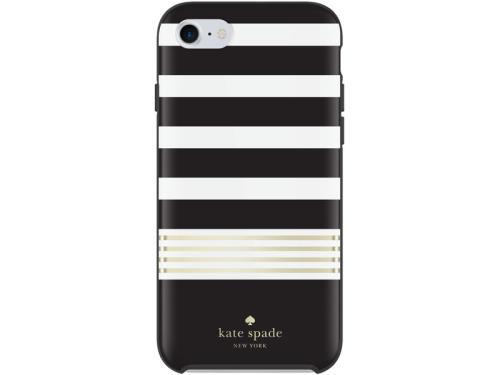 Coque Incipio Kate Spade New York pour iPhone 7 Plus Blanc et noir