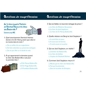 Sherlock Holmes et le chien des Baskervilles - CM1