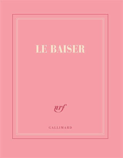 Carnet carre rose ligne le baiser