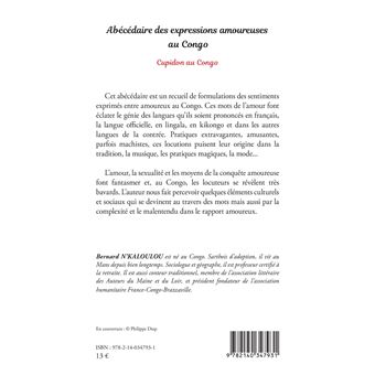 Abécédaire des expressions amoureuses au Congo