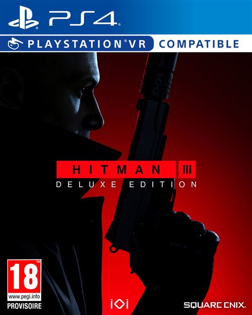 Pochette avant du jeu Hitman III Edition Deluxe PS4