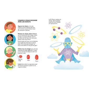 Dessine avec les doigts... Les super-héros