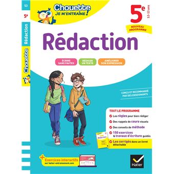 Rédaction 5e