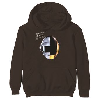 Sweat shirt hoodie Daft Punk Ram Helmets unisexe Noir Taille XXL Exclusivité Fnac