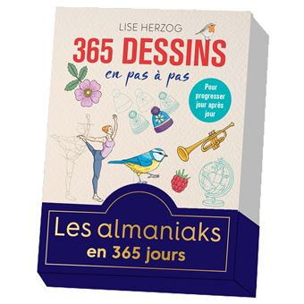 Almaniak 365 dessins en pas à pas