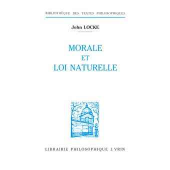Textes sur la loi naturelle, la morale et la religion