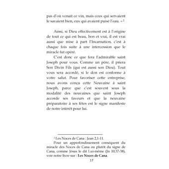 Neuvaine à Saint Joseph Maître de la maison de Dieu et Prince de tous ses biens