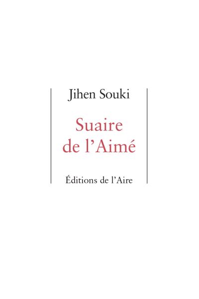 Suaire de l'Aimé - Jihen Souki - broché
