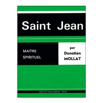 Saint Jean, Maître spirituel