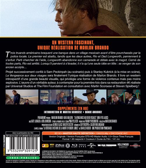 Blu-Ray La Vengeance aux Deux Visages