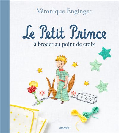 Le petit prince a broder au point de croix