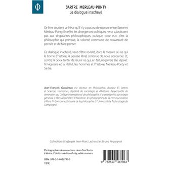 Sartre Merleau-Ponty