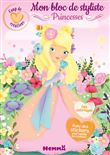 Coup de coeur créations - Mon bloc de styliste - Princesses - Avec des stickers pour habiller les mo