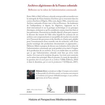 Archives algériennes de la France coloniale