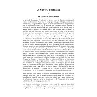 Le général Dourakine