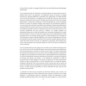 Voyages en quête de sens