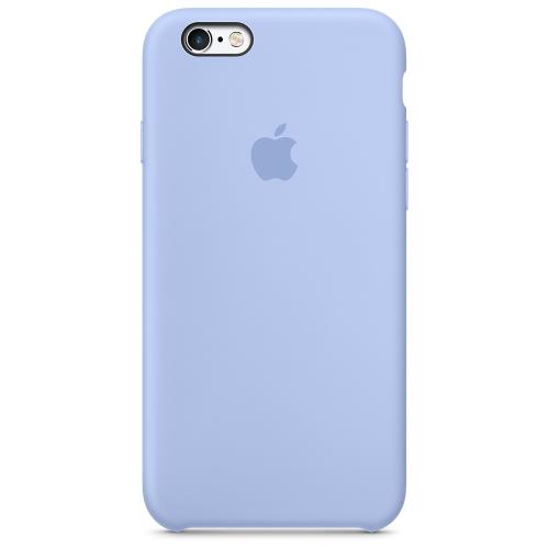 Coque en silicone Apple pour iPhone 6s Lilas