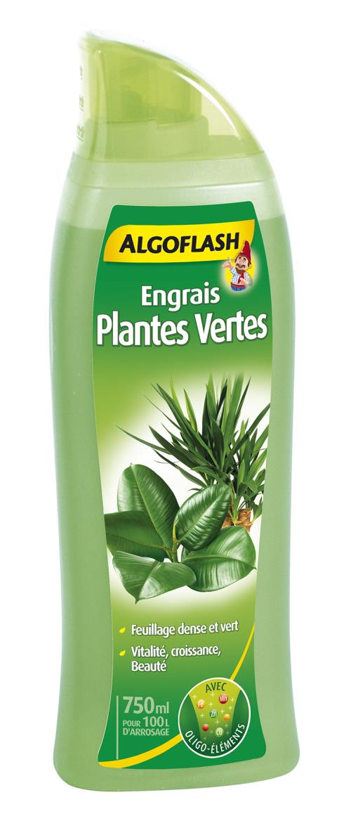 ALGOFLASH Engrais Plantes vertes - 750 ml - Soin du jardin à la Fnac