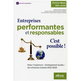 Entreprises Performantes Et Responsables. C'est Possible ! Retour D ...