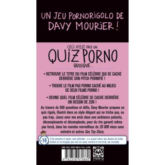 Ceci n'est pas un quiz porno... quoique