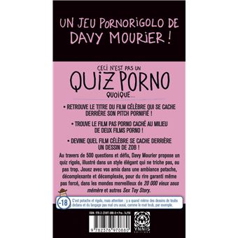 Ceci n'est pas un quiz porno... quoique
