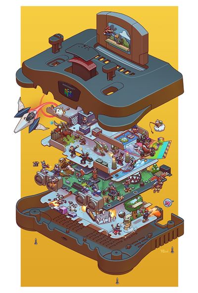 L'Histoire de la Nintendo 64 - Patrick Hellio - broché