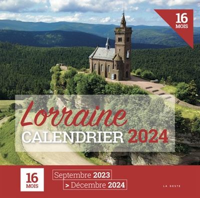 Calendrier 2024 Denis Bauquier Peintures d'Alsace