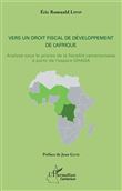 Vers un droit fiscal de développement de l'Afrique