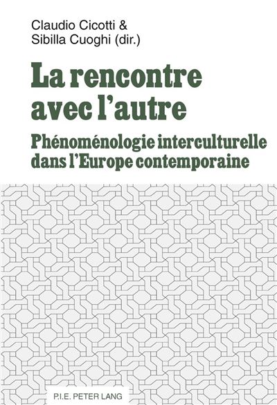 La rencontre avec l'autre - Claudio Cicotti - broché