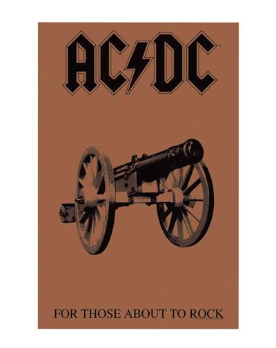 Textile Poster AC/DC For Those About To Rock
