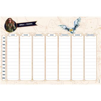 Mon calendrier organiseur Harry Potter 2023-2024