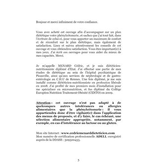 Quelle alimentation pour la phénylcétonurie ?