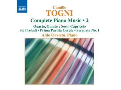 Togni: Complete Piano Music 2