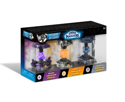 Pack 1 Skylanders Imaginators 3 Crystaux Eau + Air + Vie  Vague 1