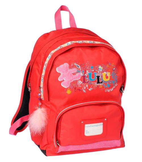 Sac a dos Alpa Lulu Castagnette a 2 compartiments 45 cm Sac a bandouliere Achat prix fnac