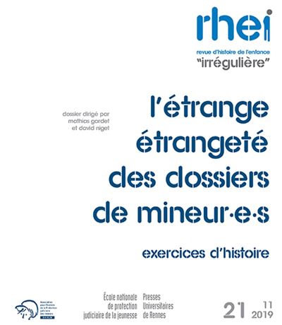 L'étrange étrangeté des dossiers de l'enfance irrégulière - Mathias Gardet - broché