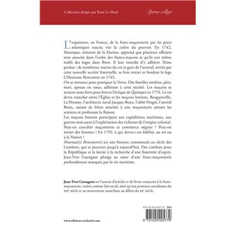 Heureuse(s) rencontre(s) - Voyage dans la franc-maçonnerie maritime