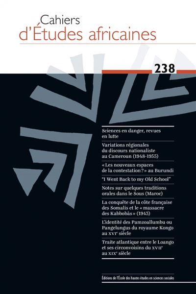 Cahiers d’Études africaines