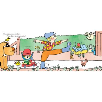 Ecoute papa qui jardine et qui joue