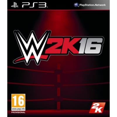Pochette avant du jeu WWE 2K16 PS3