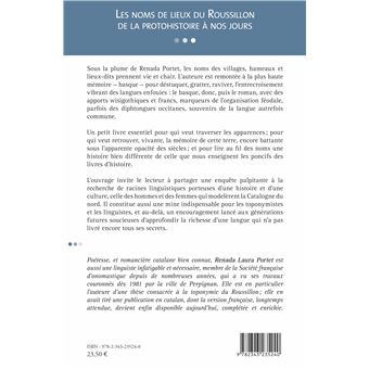 Les noms de lieux du Roussillon