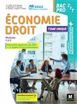 Ressources Plus - ECONOMIE-DROIT 2de 1re Tle Bac Pro - Ed. 2022 - Livre élève