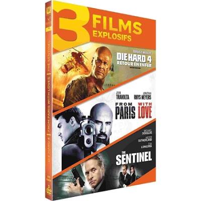Die hard 4/from paris with love/the sentinel