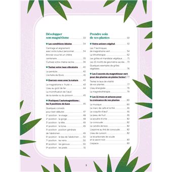 De belles plantes grâce au magnétisme