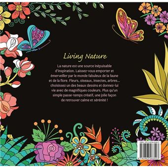 Living Nature - Coloriage pour adultes