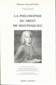 La Philosophie du droit de Montesquieu