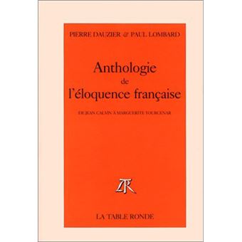 Anthologie de l'éloquence française - 1